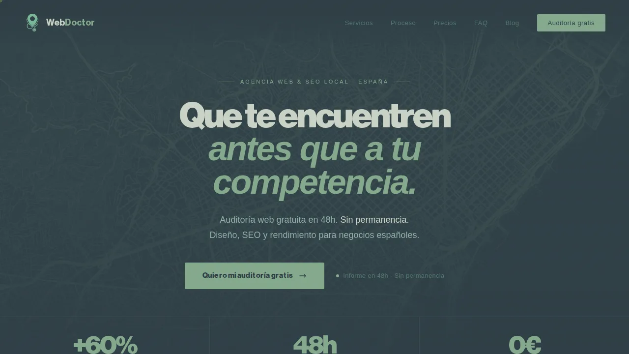 WebDoctor — Agencia web y SEO local